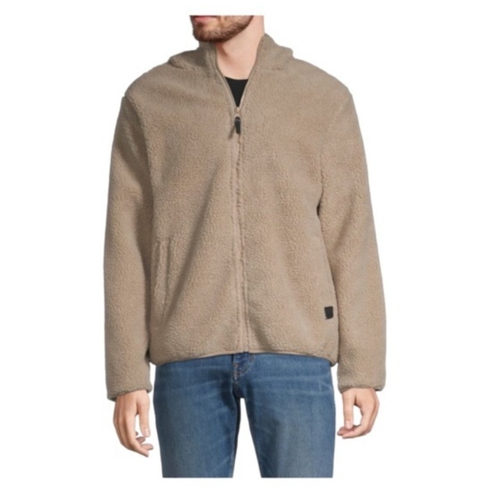 RAINFOREST Faux Fur Hooded Jacket NWOT‎ in Tan